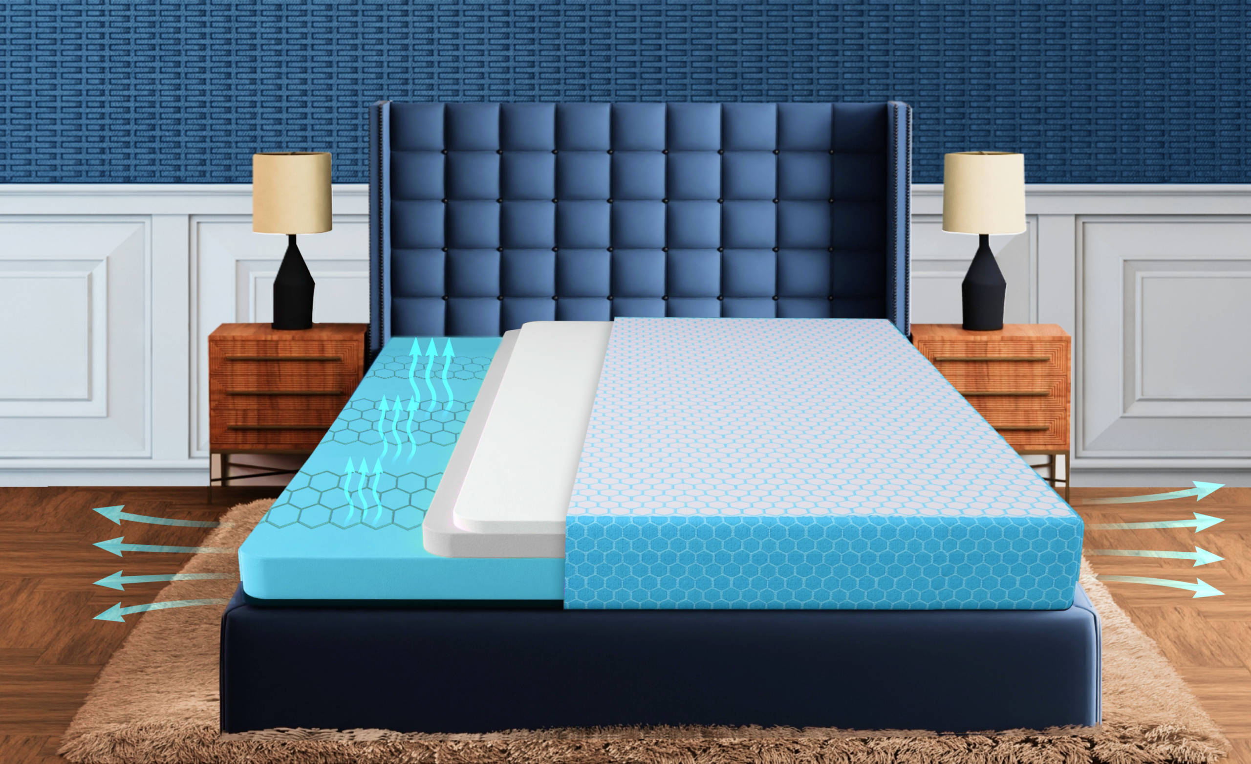 Improving Sleep Quality with Proper Bedroom Management and the Right Mattress Topper