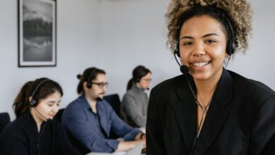business phone customer service