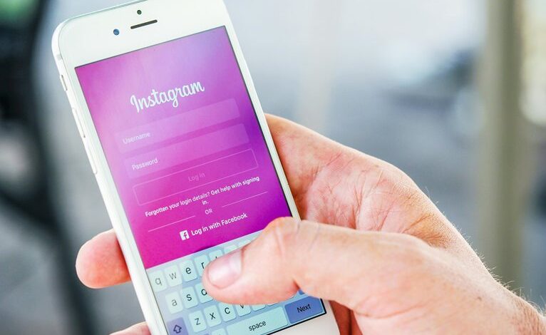 user s social media username