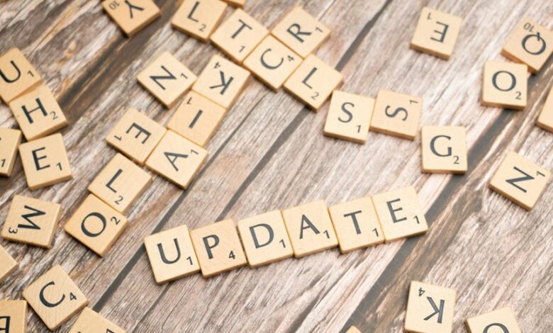 update features and changes