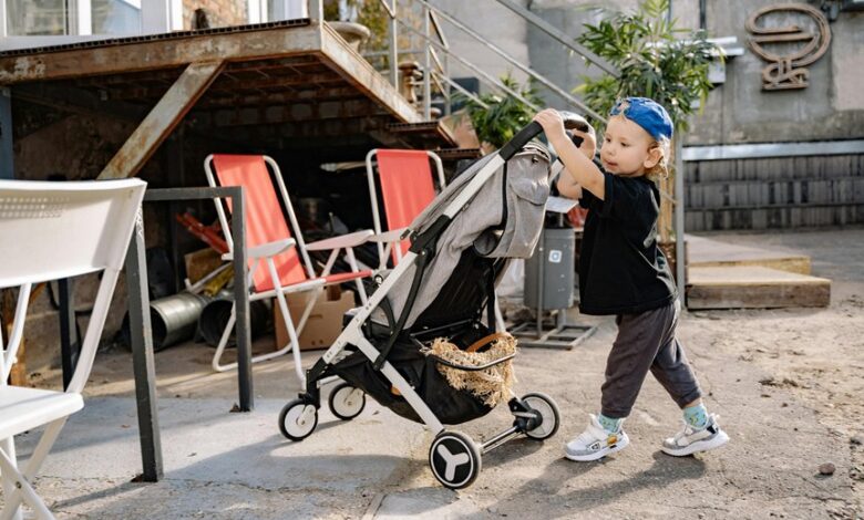tricycle stroller with convertible seatassistant